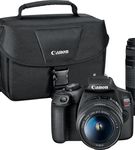 Kit de Cámara de Video Canon - EOS Rebel T7 DSLR con Dos Lentes EF-S de 18 - 55 y EF 75 - 300 mm