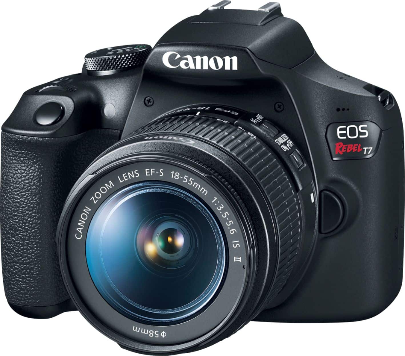 Rent-To-Own Canon - EOS Rebel T7 DSLR Video Two Lens Kit with EF-S