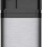Frigidaire - Bottom-Loading Freestanding Water Cooler/Dispenser with Cup Storage - Stainless steel