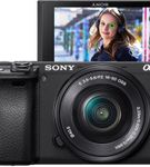 Sony - Alpha a6400 Mirrorless Camera with E PZ 16-50mm f/3.5-5.6 OSS Lens - Black