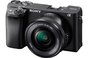 Sony - Alpha a6400 Mirrorless Camera with E PZ 16-50mm f/3.5-5.6 OSS Lens - Black