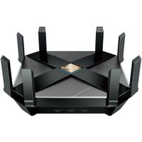 TP-Link - Archer AX6000 Dual-Band Wi-Fi 6 Router - Black