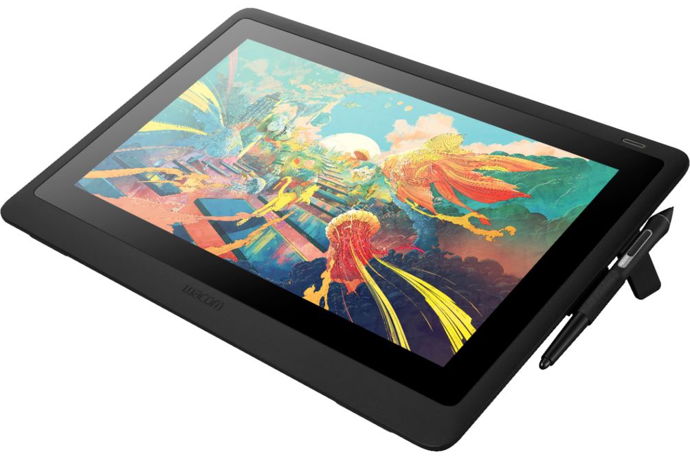 Wacom - Cintiq 16 Creative Pen Display Drawing Tablet - Black