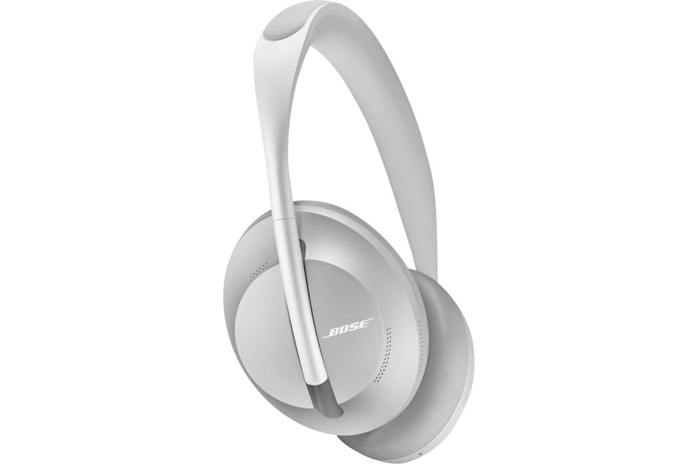 Bose - Headphones 700 Wireless Noise Cancelling Over-the-Ear Headphones - Luxe Silver