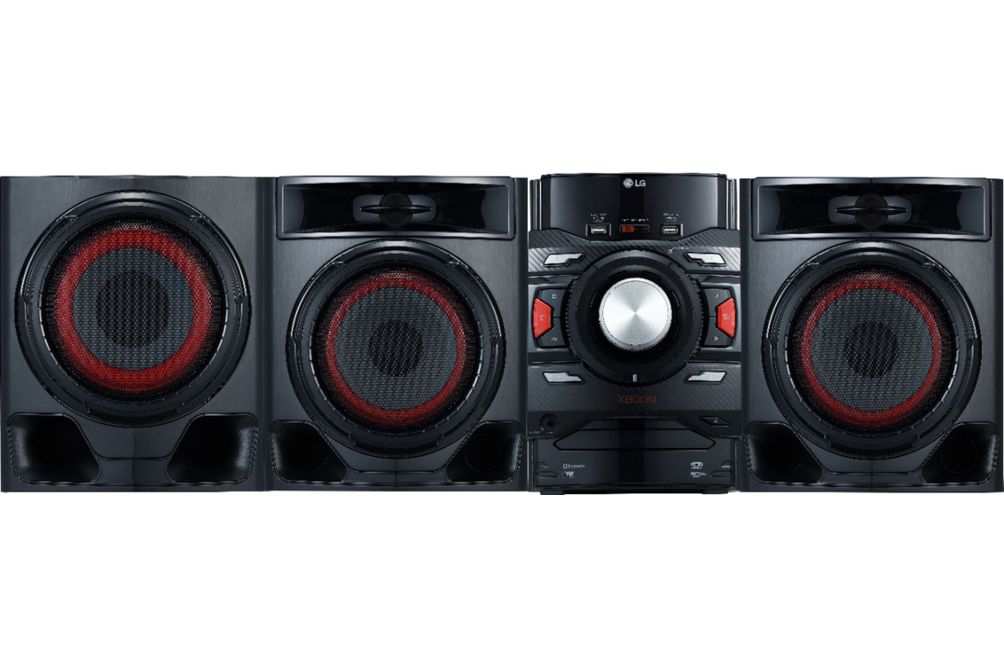 LG - XBOOM 700W Main Unit and Speaker System Combo Set - Black