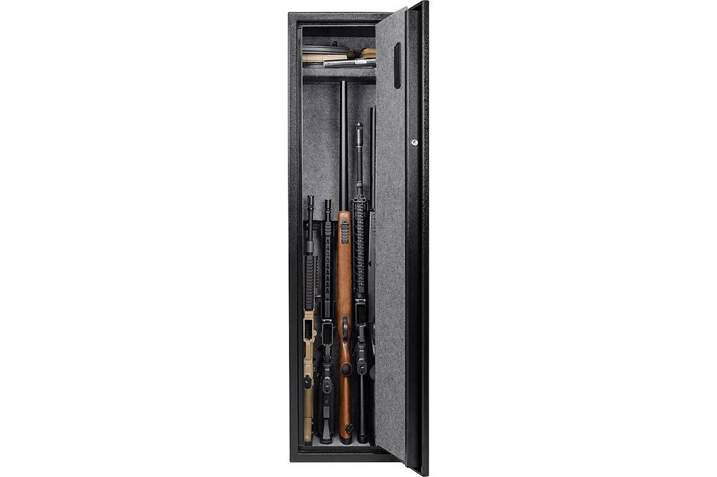 Barska - 4.34 Cu. Ft. Safe for Weapons with Electronic Keypad Lock - Black