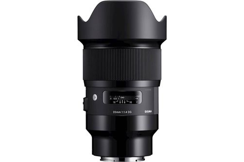 Sigma - Art 20mm f/1.4 DG HSM Wide-Angle Lens for Sony E-Mount - Black