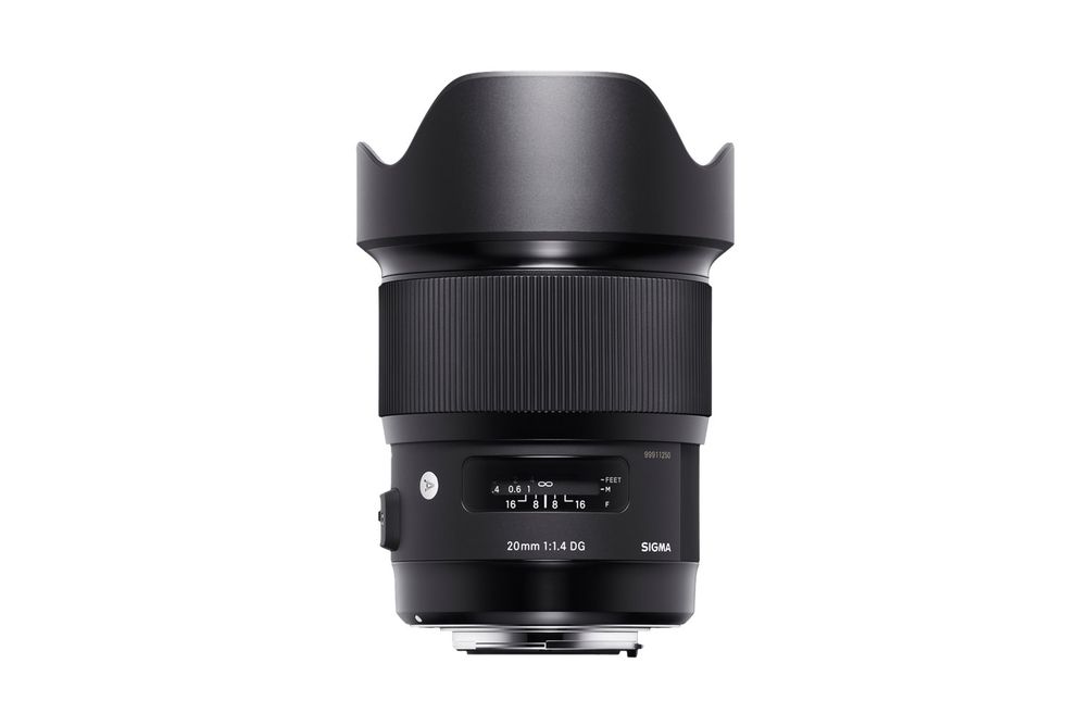 Sigma - Art 20mm f/1.4 DG HSM Wide-Angle Lens for Sony E-Mount - Black