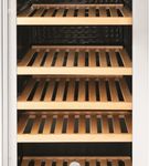 GE - 109 Can / 31 Bottle Beverage and Wine Center - Stainless Steel