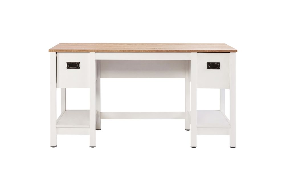 OneSpace - Magnolia Rectangular Rustic 2-Drawer Table