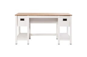 OneSpace - Magnolia Rectangular Rustic 2-Drawer Table