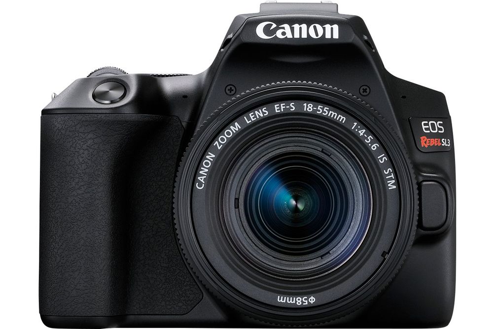 Canon - EOS Rebel SL3 DSLR 4K Video Camera with EF-S 18-55mm IS STM Lens