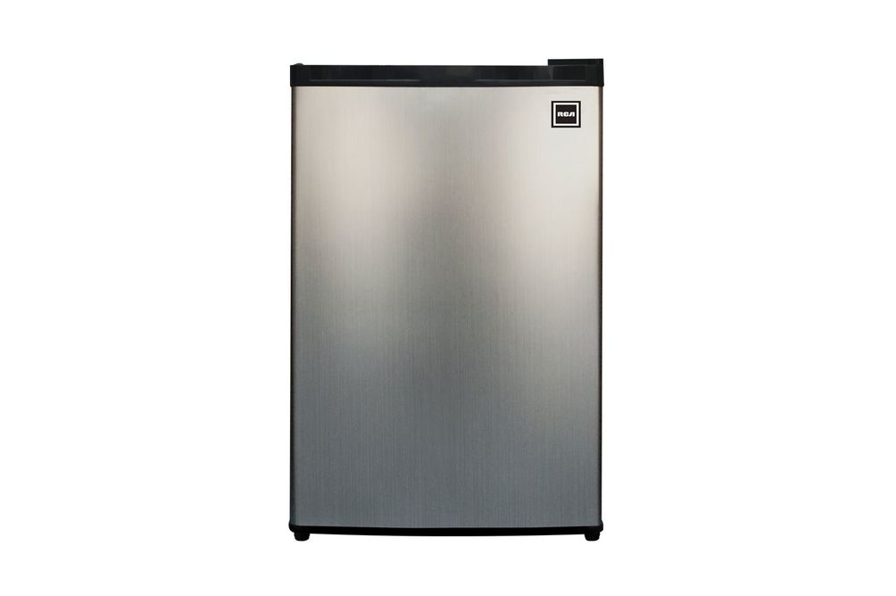 RCA - 4.5 Cu. Ft. Mini Fridge - Stainless Steel