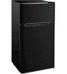 Thomson - 4.5 Cu. Ft. Mini Fridge - Black Stainless Steel