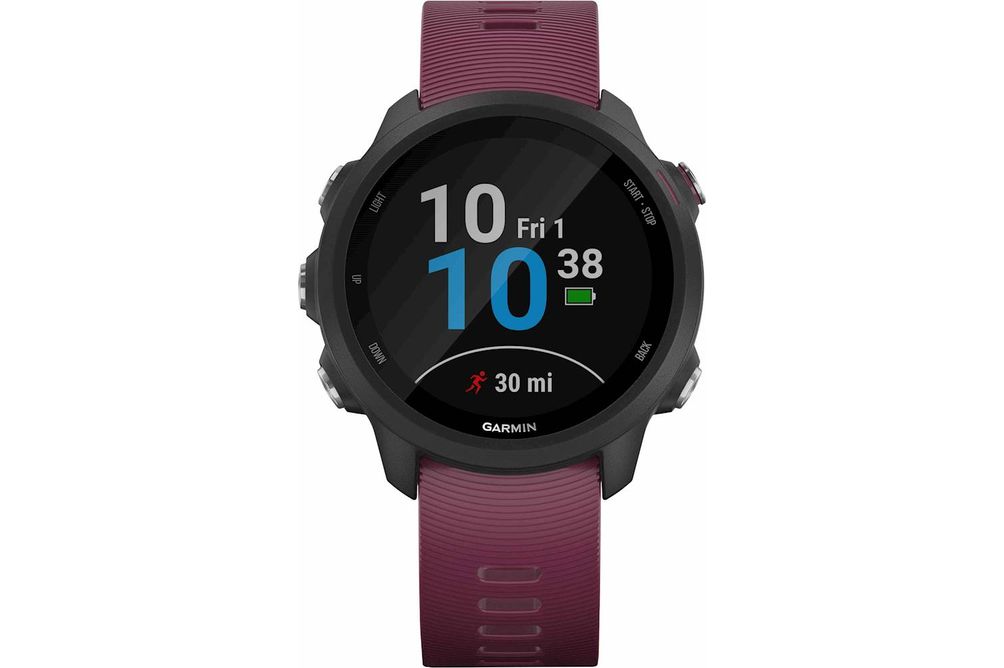 Garmin - Forerunner 245 GPS Smartwatch 42mm Fiber-Reinforced Polymer - Berry