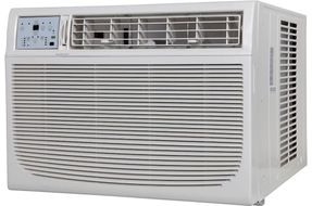 Keystone - 1000 Sq. Ft. 18,000 BTU Window/Wall Air Conditioner - White