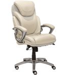 Serta - AIR Bonded Leather Executive Chair - Cream