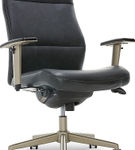 La-Z-Boy - Baylor Modern Bonded Leather Executive Chair - Black - Bonded Leather