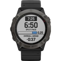 Garmin - fnix 6X Sapphire GPS Smartwatch 51mm Fiber-Reinforced Polymer - Black