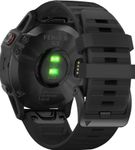 Garmin - fnix 6 Pro GPS Smartwatch 47mm Fiber-Reinforced Polymer - Black
