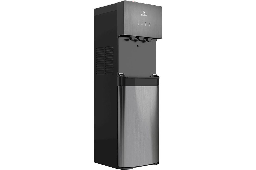 Avalon - A3 Bottom-Loading Bottled Water Cooler - Black Stainless Steel