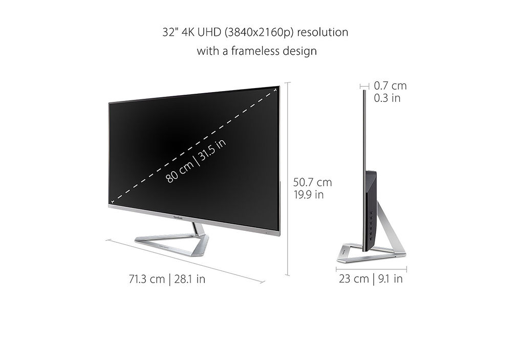 ViewSonic - VX3276-4K-MHD 31.5