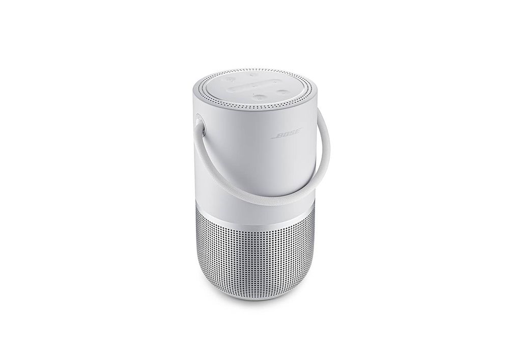 Bose - Portable Smart Speaker with built-in WiFi, Bluetooth, Google Assistant and Alexa Voice Contr