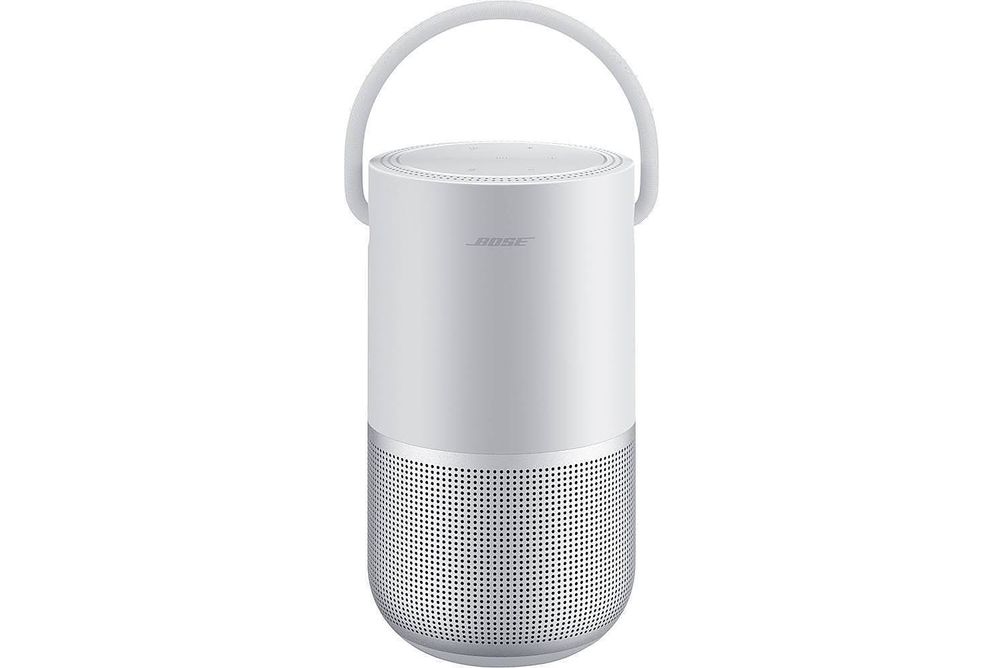 Bose - Portable Smart Speaker with built-in WiFi, Bluetooth, Google Assistant and Alexa Voice Contr