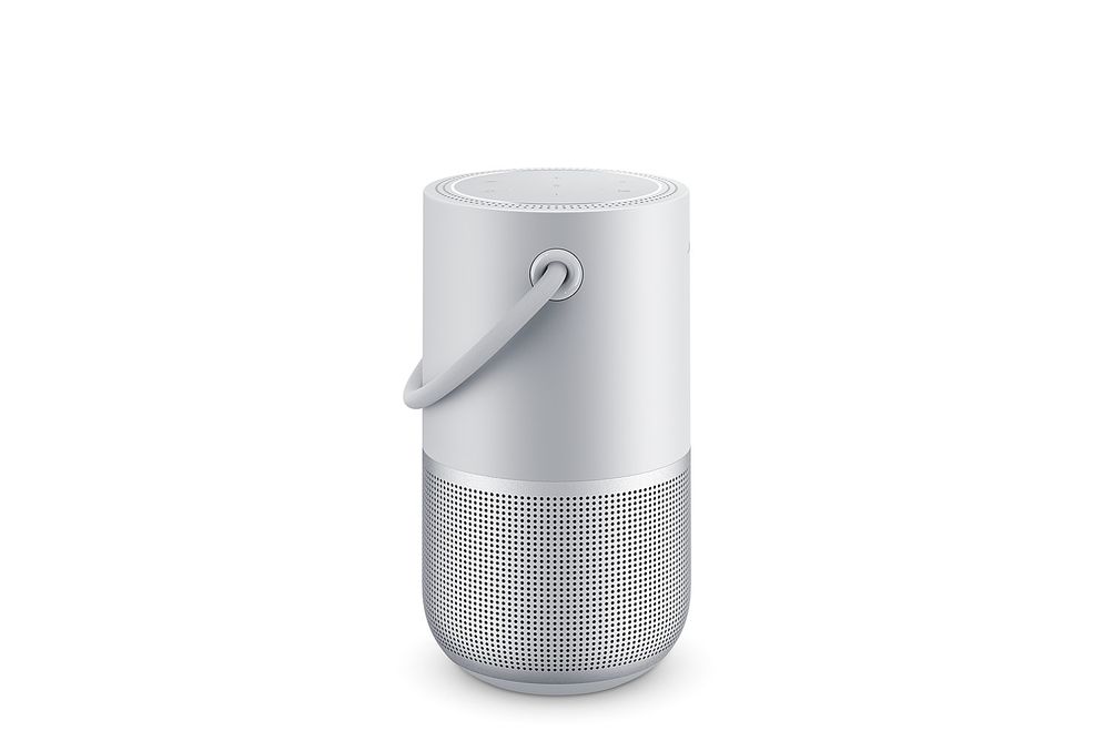 Bose - Portable Smart Speaker with built-in WiFi, Bluetooth, Google Assistant and Alexa Voice Contr