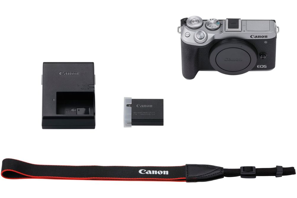 Canon - EOS M6 Mark II Mirrorless Camera (Body Only) - Silver