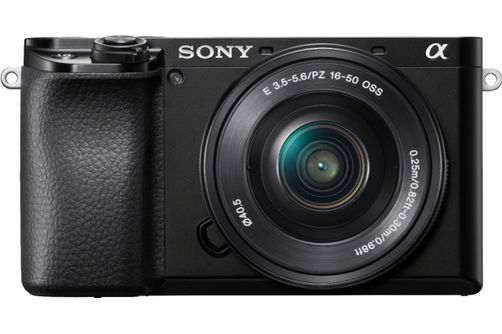 Sony - Alpha 6100 Mirrorless 4K Video Camera with E PZ 16-50mm Lens - Black