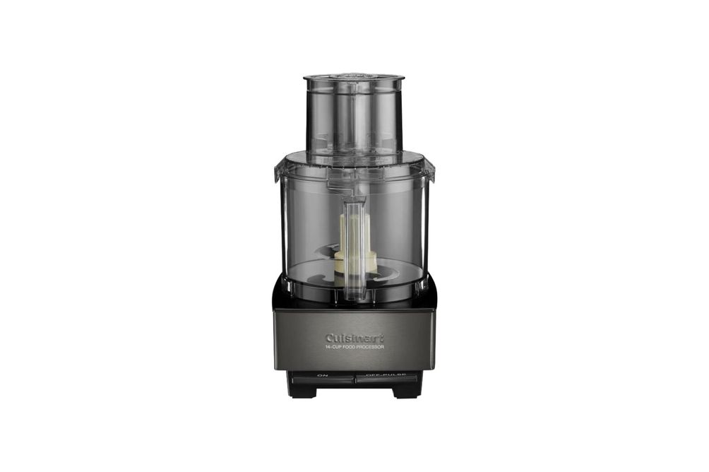 Cuisinart - Custom 14 Cup Food Processor - Black Stainless