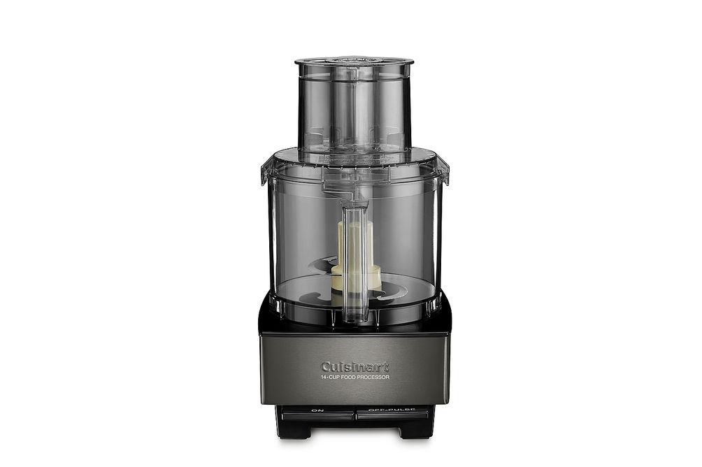 Cuisinart - Custom 14 Cup Food Processor - Black Stainless Steel