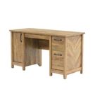 Sauder - Cannery Bridge Collection Rectangular 2-Drawer Table - Sindoori Mango