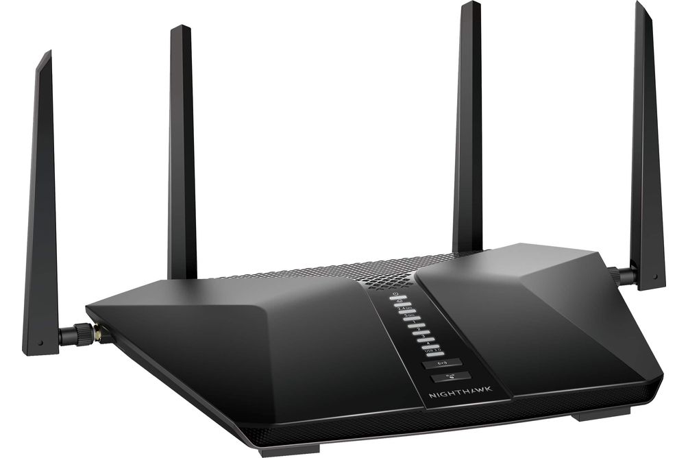 NETGEAR - Nighthawk AX5400 Dual-Band Wi-Fi 6 Router - Black