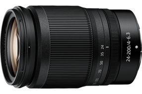 NIKKOR Z 24-200mm f/4-6.3 VR Telephoto Zoom Lens for Nikon Z Cameras - Black