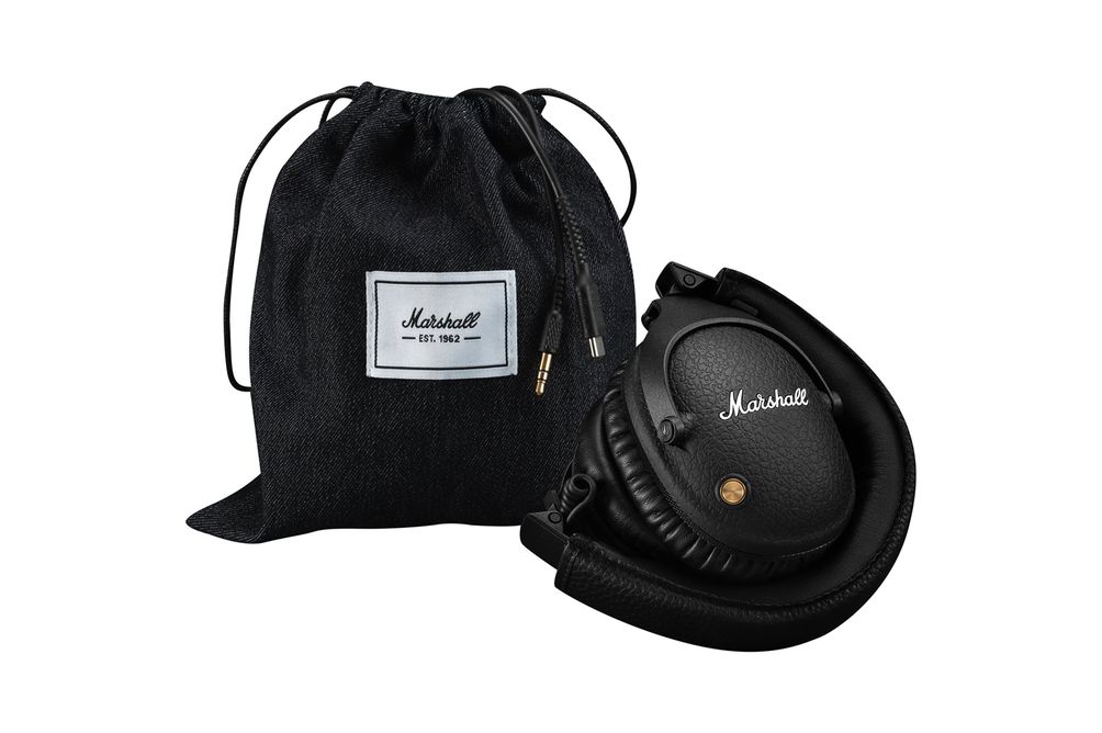Marshall - MONITOR II A.N.C. Wireless Noise Cancelling Over-the-Ear Headphones - Black