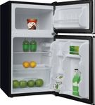 Thomson - 3.2 Cu. Ft. Mini Fridge - Stainless Steel