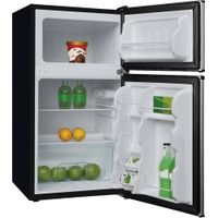 Thomson - 3.2 Cu. Ft. Mini Fridge - Stainless Steel