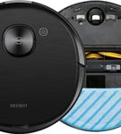 ECOVACS Robotics - DEEBOT T8 AIVI Vacuum & Mop Robot with Advanced Laser Mapping and AI Object Reco