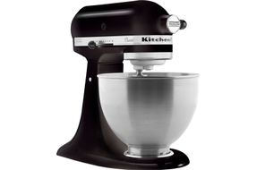 KitchenAid - Classic Series 4.5 Quart Tilt-Head Stand Mixer - K45SSOB - Onyx Black