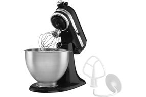 KitchenAid - Classic Series 4.5 Quart Tilt-Head Stand Mixer - K45SSOB - Onyx Black