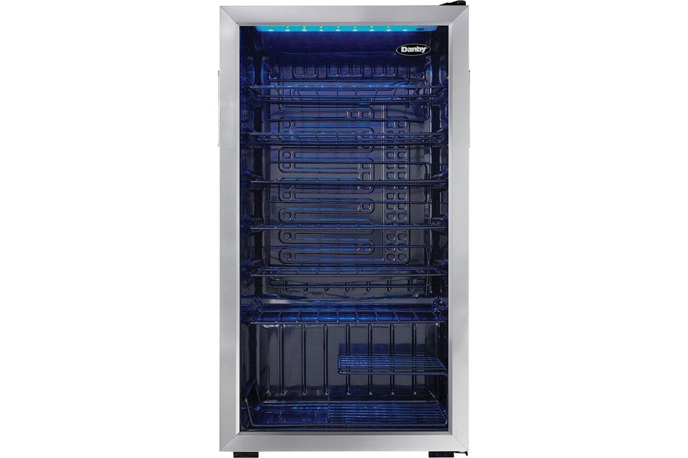 Danby - 36-Bottle Wine Cooler - Stainless Steel