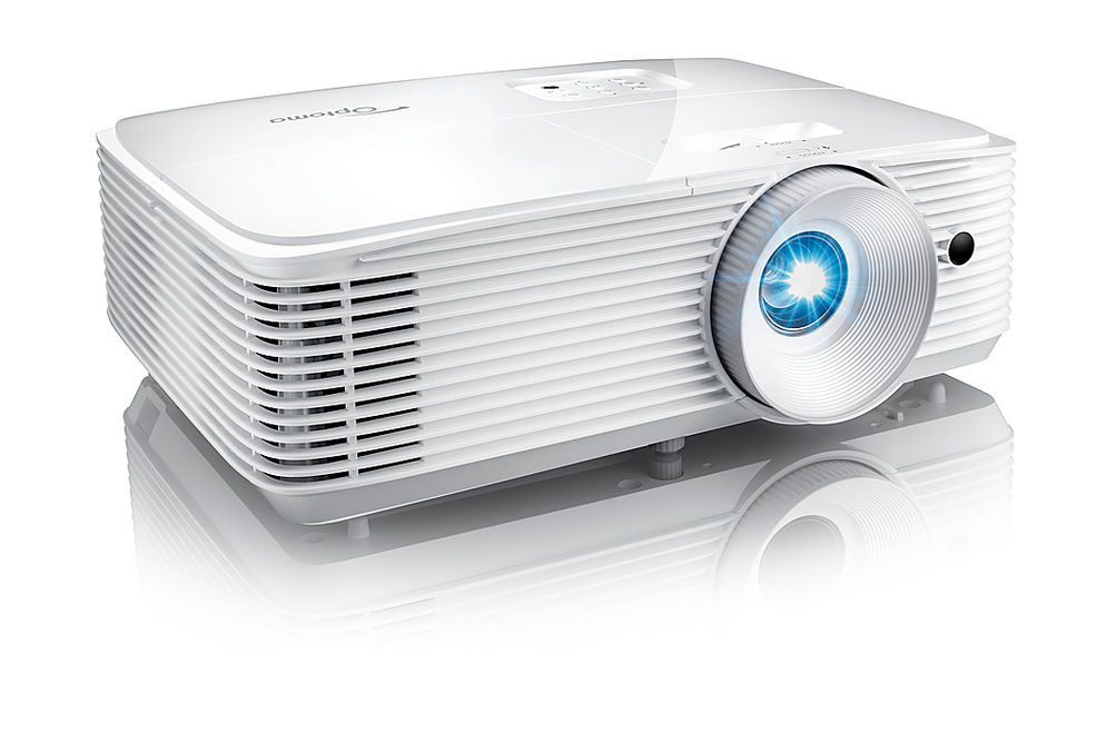 Optoma - HD39HDR High Brightness HDR Home Theater Projector with 4000 lumens & Fast 8.4ms response