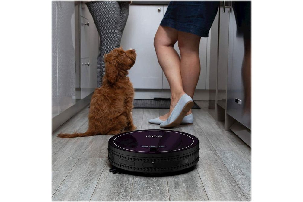 bObsweep - bObi Classic Robot Vacuum & Mop - Blackberry