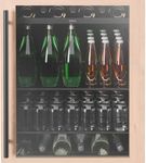 Zephyr - Presrv 24 in. 7-Bottle and 112-Can Single Zone Panel-Ready Beverage Cooler - Stainless Ste