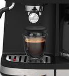 Bella Pro Series - Combo 19-Bar Espresso and 10-Cup Drip Coffee Maker - Stainless Steel
