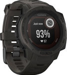 Garmin - Instinct Solar Smartwatch 45mm Fiber-Reinforced Polymer - Graphite