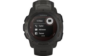 Garmin - Instinct Solar Smartwatch 45mm Fiber-Reinforced Polymer - Graphite