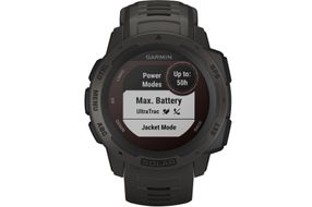 Garmin - Instinct Solar Smartwatch 45mm Fiber-Reinforced Polymer - Graphite